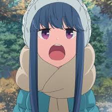 Shima Rin Yuru Camp Seni Animasi Seni Anime