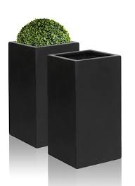 Choose from contactless same day delivery, drive up and more. 60cm Polystone Small Black Tall Cube Planter 92 99