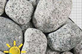 Zierkies Granit Grau 40 60 Mm Granit Kies Gabionen