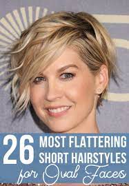 26 Most Flattering Short Hairstyles For Oval Faces Oval Face Haircuts Oval Face Short Hair Oval Face Hairstyles
