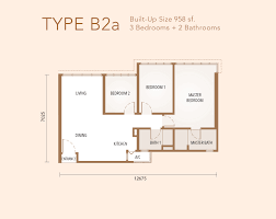Austville residences is just a few minutes ride to sengkang mrt station. Floor Plan The Maple Residences Prestigious Development By Wct