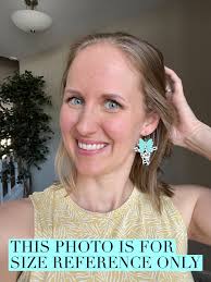 Cow Head With Red Glitter Bow Double Layered Faux Leather Dangles, Trendy  Animal Pattern Stainless Steel Jewelry