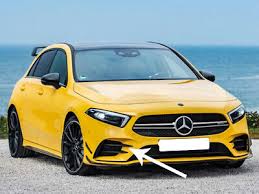 W177 A Class Amg Front Intake Set Night Package Black Models From 2018 Onwards Ebay