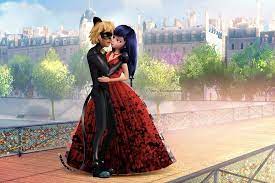 Marinette Cat Noir Kiss Ladybug And Cat Noir Wallpaper Cat Noir Wallpaper Fan Art Couples