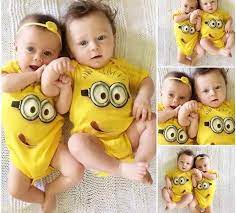 اجمل اطفال العالم بنات واولاد توام minion baby baby face rubber duck