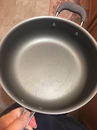 How Do I Fix The Scratches In These Pans Teflon Only Six Months Old A Friend Used Metal Utensils While Making Me Dinner One Night And Ruined Them Fixit