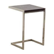 Related:mid century coffee table west elm furniture pottery barn coffee table cb2 coffee table crate and barrel coffee table. Wood C Shaped Side Table