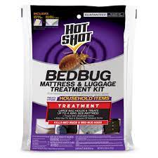 Bed bugs are troublesome household pests. Bedbug Mattress Luggage Treatment Kit Hot Shot