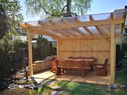 Zudem kann sie eine optische bereicherung sein und. Terrassenuberdachung Aus Holz Vom Zimmerer Freistehend Ropfl