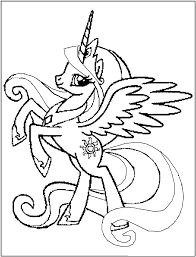 Princess celestia mermaid coloring pages. My Little Pony Coloring Pages Princess Celestia Coloring Home