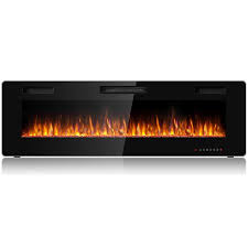 Sold and shipped by electric fireplaces direct. Gymax 60 Fireplace Electric Recessed Wall Mounted Heater W Remote Control Walmart Canada