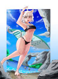 Neferpitou enjoying the summer ☀️ : r/HunterXHunter