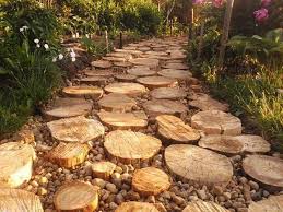 Photo of a traditional backyard landscaping in other with decking. Wooded Backyard Landscaping Landscaping