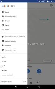 Diferencia Entre La Aplicacion Maps Y Maps Go Mapas Mapa De Argentina Transporte Publico