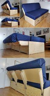 diyer builds convertible sofa bed with storage diy sofa bed sofa bed with storage diy sofa
