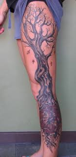 Amazing Leg Tree Tattoo Design Tattoo Ranking Leg Tattoos Women Leg Sleeve Tattoo Tree Leg Tattoo