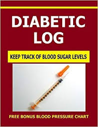 Diabetic Log Keep Track Of Blood Sugar Levels With This