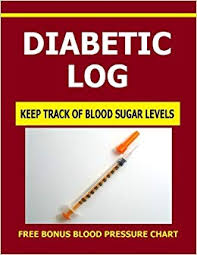 diabetic log keep track of blood sugar levels with this