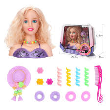 Grace's classic side braid needed a little christmas style! Half Body Makeup Hairstyle Doll Mannequin Head Pretend Play Toys Girls Gift Toys Hobbies Preschool Toys Pretend Play