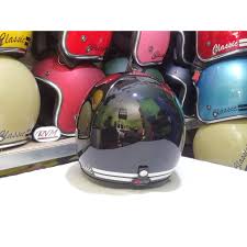 Daftar harga jual helm motor jakarta timur harga murah dan terlengkap terbaru juni 2021. Helm Bogo Classic Dewasa Hitam Kaca Datar Pelangi Shopee Indonesia