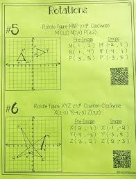 Sequence Of Transformations Worksheet In 2020 Geometry Worksheets Hs Geometry Reflection Math