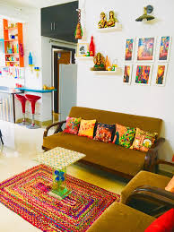 There are many creative ideas in this article, we will take you each of these ideas step by step with gorgeous pictures from local indian interior see how it complements the rustic brick wall behind it and makes for a conversation starter. Living Room Decorating Ideas India India Home Decor Colourful Living Room Decor Indian Room Decor