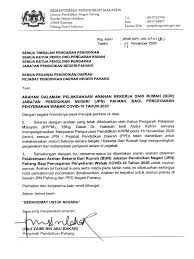 Saya ingin menarik perhatian tuan/puan mengenai perkara di atas ( peribadian ). Ppd Kuantan 2020