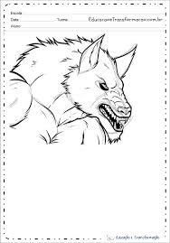 Dizem que os opostos se atraem, por isso a lua e o sol são completamente apaixonados um pelo outro. Desenhos De Lobisomem Para Colorir E Imprimir Lobisomem Para Colorir Lobisomem Desenhos Licantropo
