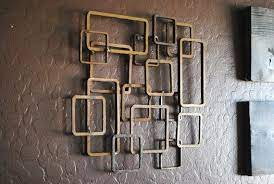 Retro Modern Metal Sculpture Art Abstract Mid Century Etsy Contemporary Metal Wall Art Metal Art Sculpture Wall Sculpture Art