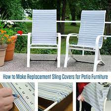 Replacing Fabric In Sling Back Director S Chairs Patio Chairs Back Patio Diy Patio