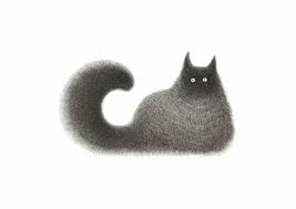 Cat Art Drawings Of Felines Too Fluffy For Their Own Good Sticker cartoon cute kawaii fluffy cat stock illustrationsby lineartestpilot0/0. cat art drawings of felines too fluffy
