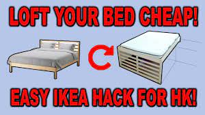 Examples are the zinus smartbase and the brooklyn bedding super. How To Loft An Ikea Bed The Tarva Inversion Ikeahack For Window Ledge Lofting Clueless Dad Youtube