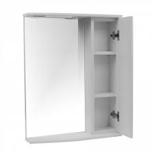 Dedeman Dulap Baie Cu Oglinda Iluminare Si Polita 1 Usa Dreapta Jamaica 56 X 15 X 73 Cm Dedicat Planuril In 2020 Bathroom Medicine Cabinet Interior Appartment