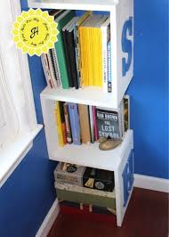 Corner Bookshelf Diy Space Saving Tower For Kids Rooms Bookshelves Diy Diy Space Saving Diy Space