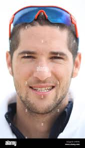 South African cricketer Wayne Parnell. Portrait by James Boardman Stock  Photo