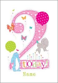 Have lots of fun and enjoy you, special day sweetie. 2nd Birthday Cards Perfect For Kids Funky Pigeon