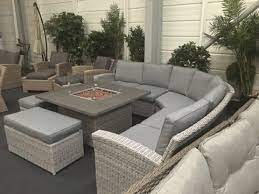 Our range of premium rattan furniture with firepit feature, comes in a variety of styles and colour options, making a rattan outdoor set with a firepit table an ideal choice to create atmosphere and warmth in your outdoor space. Carina Rattan Corner Set With Fire Pit Garden Furniture Garden Furniture Dining Sets Garden Furniture Special Offers Garden Sofa Sets And Loungin Sofa Tuin