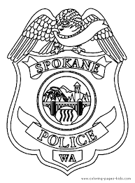 (gsp), capitol police and police coloring pages. Police Badge Color Page Coloring Sheet Police Badge Coloring Pages For Kids Coloring Pages