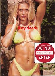 Victoria Pratt Info - After graduating from York, Pratt met Robert Kennedy  (publisher of MuscleMag) who convinced Pratt to try her hand at modelling  and acting. Pratt quickly found success as a