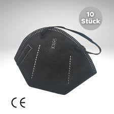 38,5 x 14,5 cm packung: Ffp2 Masken N95 Ce Zertifiziert 10er Pack Schwarz Online Bestellen