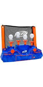 The rack holds several nerf guns (long guns and pistols) and a lot of ammo. Amazon Com Nerf Elite Blaster Rack Toys Games