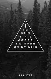 Woods Bon Iver Art Print By Zeke Tucker Society6 Bon Iver Iver Music Quotes