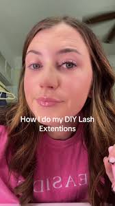 #fyp #eyelashextentionsathome #diylashextensions #foryou