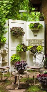 Alte holzleiter mit 5 stufen, ca. Upcycling Gartendeko Trendige Ideen Fur Einen Stilvollen Aussenbereich Trendomat Com