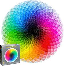 Page 1 of 1 start over page 1 of 1. Toys Games Firtink 1000 Piece Gradient Puzzle Round Rainbow Jigsaw Puzzles Circular Rainbow Jigsaws Puzzles