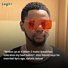 Kizz Daniel has opened up