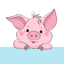 Cute Cartoon Pig Vector Design 09 Pig Cartoon Pig Vector Cute Cartoon