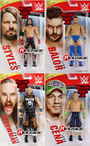 Wwe wrestling raw tables, ladders and chairs arena playset ring with john cena and batista action figures. Wwe Series Top Talent 2020 Complete Set Of 4 Wwe Toy Wrestling Action Figures By Mattel Includes Aj Styles Finn Balor Braun Strowman John Cena
