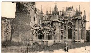 Sacristía situada en paris fachada sur y rosetón de notre dame de parís.jpg 6,000 × 4,000; Paris 5mt 15 Paris Notre Dame Sacristie Carte Postale Ancienne Et Vue D Hier Et Aujourd Hui Geneanet