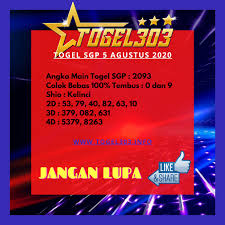 Master prediksi angka jitu sgp hk sydney terbaik dan terpercaya. Bonus Togel Terbesar Bocoran Prediksi Togel Singapura Sgp Angka Jitu Hari Ini Rabu 5 Agustus 2020 Siang Ini Angka Main Togel Sgp 2093 Colok Bebas 100 Tembus 0 Dan